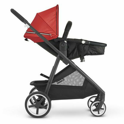 Evenflo 6 in 1 Baby Stroller and Car Seat Gold SensorSafe Smart Modular Travel