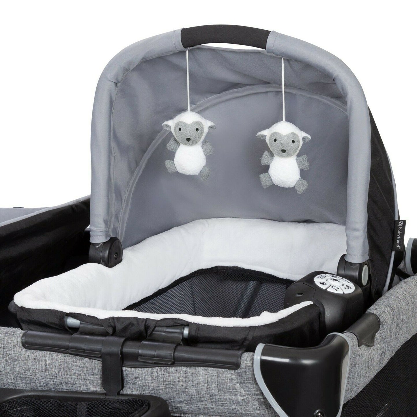 New Baby Stroller Travel System with Car Seat Playard Crib Jogging Combo