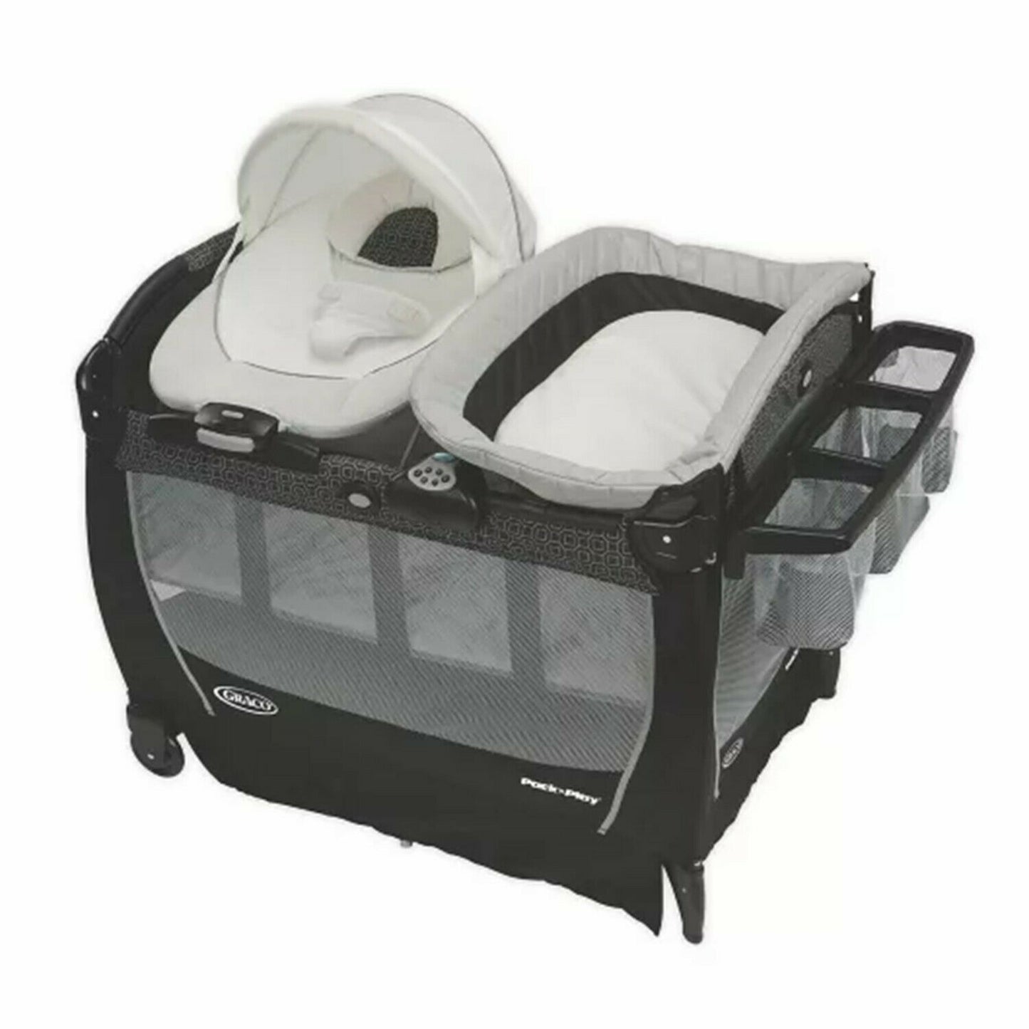 Graco Baby Stroller with Car Seat Travel System Infant Playard High Chair Combo