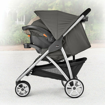 Chicco Viaro Baby Stroller with Car Seat Travel System - Black
