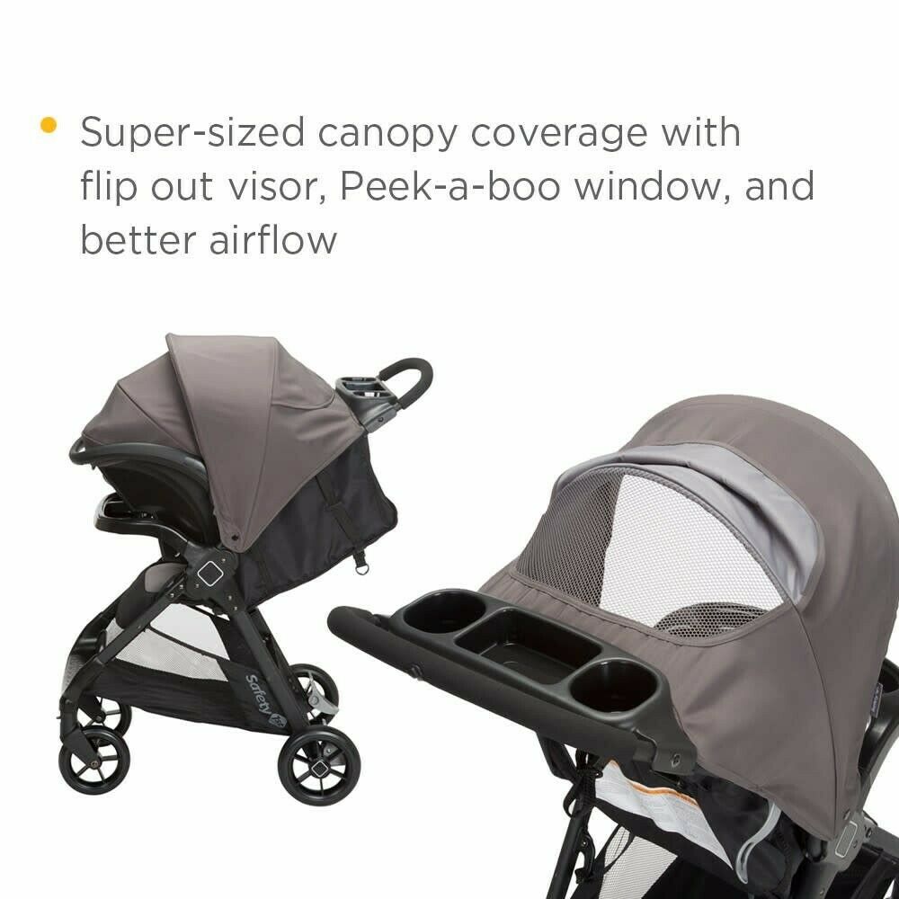 Baby Boy Stroller with Car Seat Travel System Playard Bassinet Bag Combo New