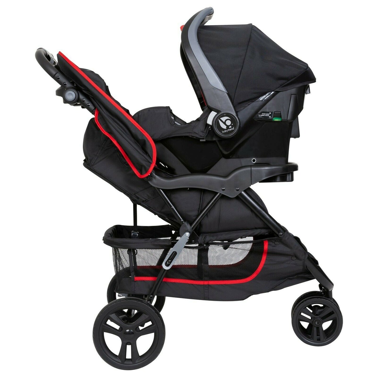 Baby Trend Stroller with Car Seat Infant Playard Travel System Combo