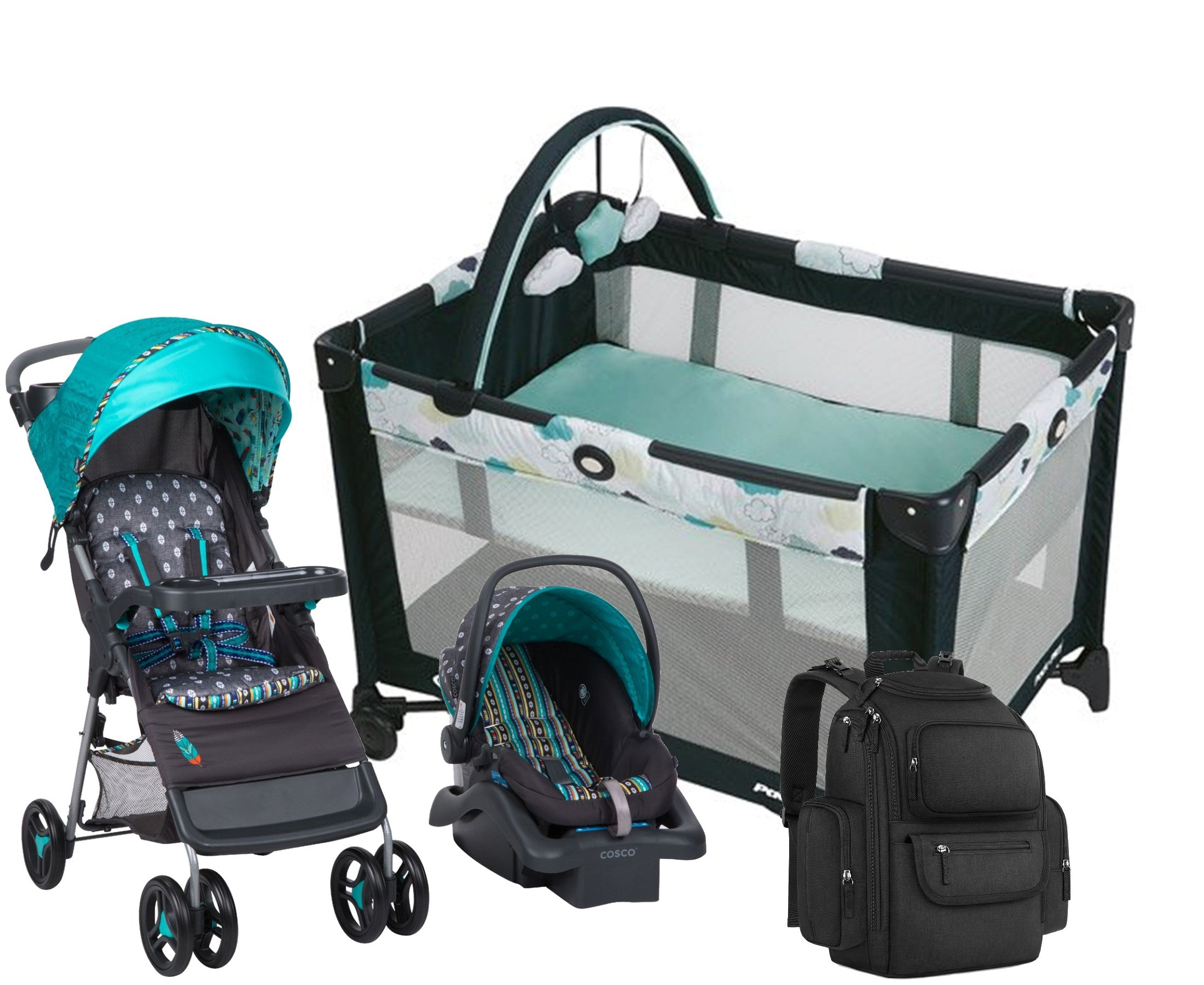 Baby boy shop travel system